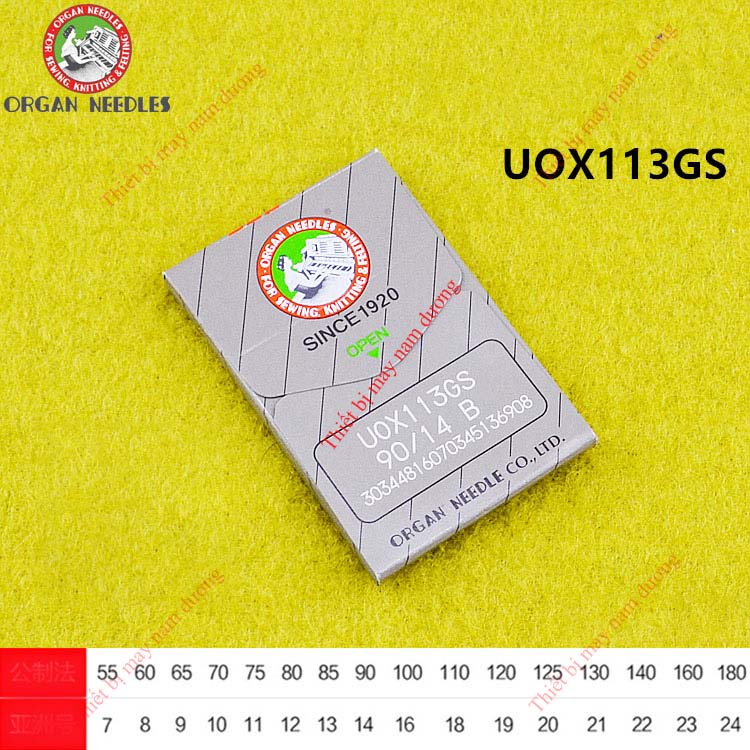 Kim máy Kansai Nhật UOx113  hãng Organ   ( 10 cây )