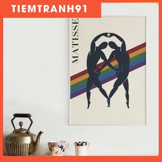 Tranh treo tường | Tranh Matisse - Two People, LGBTQ Art, Pride Equality Poster,Printable Wall Art, Matisse Poster