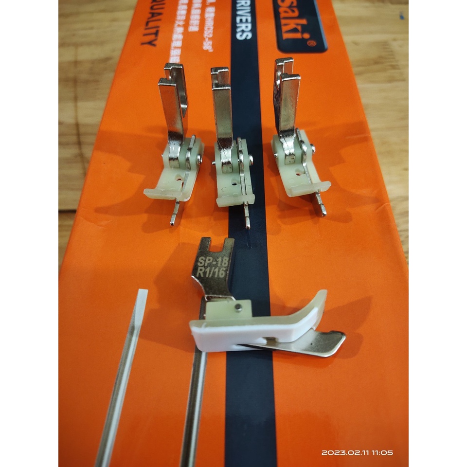 Chân vịt nhựa mí lưỡi gà 1,2,3,5,6, li phải trái