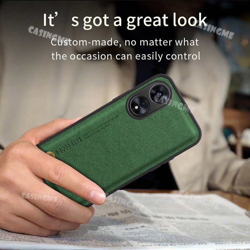 Ốp Điện Thoại Da PC Cứng Viền TPU Dẻo Sang Trọng Chống Sốc Cho Oppo Reno8 T 4G 2023 Oppo Reno 8 8T 8Z 8Pro T Z Pro 4G 5G