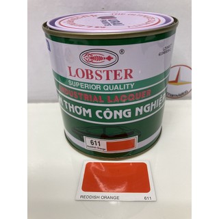 Sơn thơm công nghiệp Lobster màu cam 611 -800ml