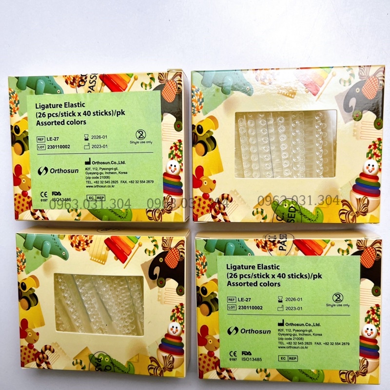 Chun đơn Hàn Quốc OrthoSun hỗ trợ niềng răng hiệu quả