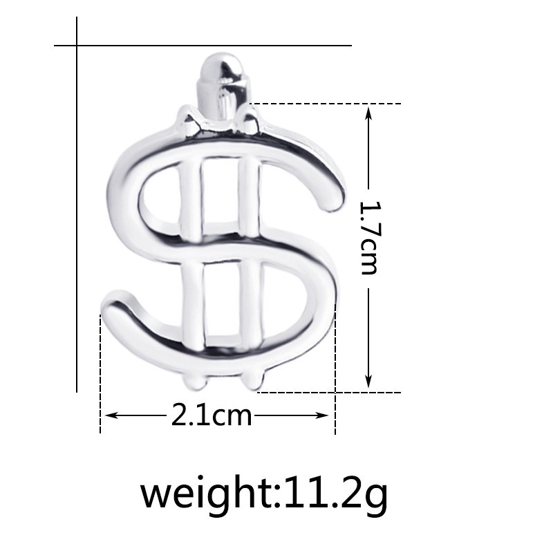 Khuy Măng Sét Hình Tờ Tiền Đô La Thời Trang Dành Cho Tiệc Cưới