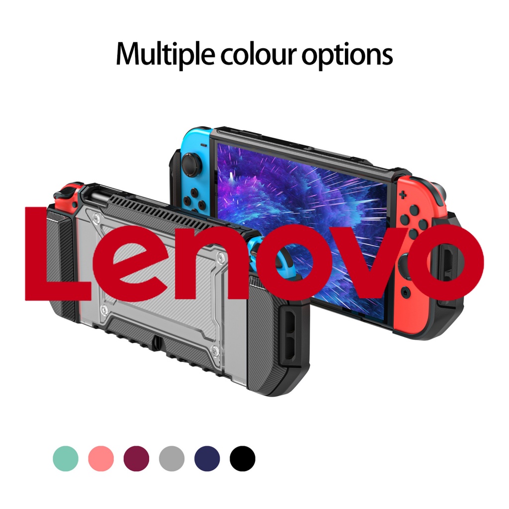 1 Bộ Vỏ Máy Chơi Game Unobstructed Chống Trầy Xước Chống Rơi Vỡ Có Dây Treo Cho Switch OLED
