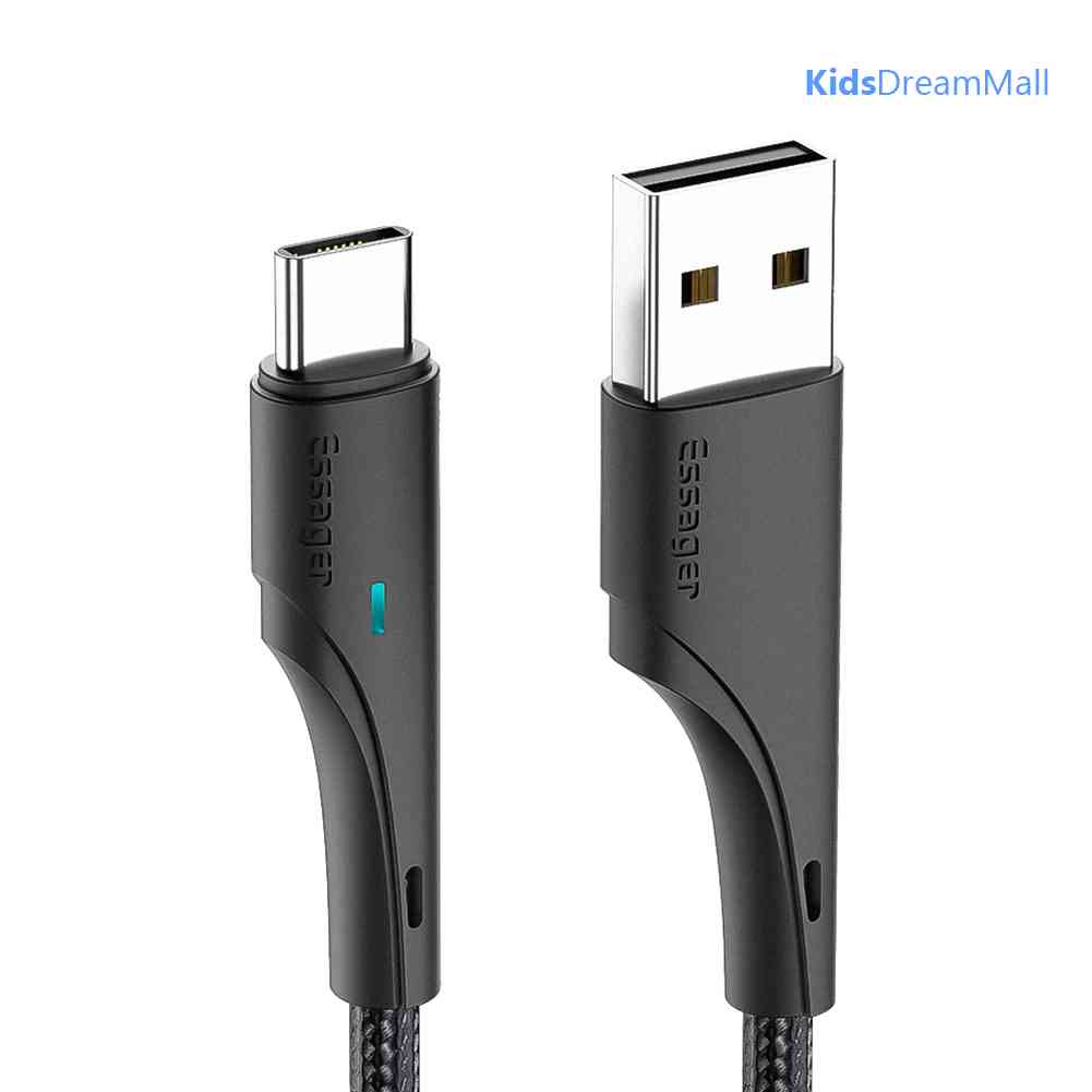 Dây Cáp Sạc Nhanh Essager Chuyển Đổi USB Sang Type-C 3A Cho Huawei Samsung Xiaomi