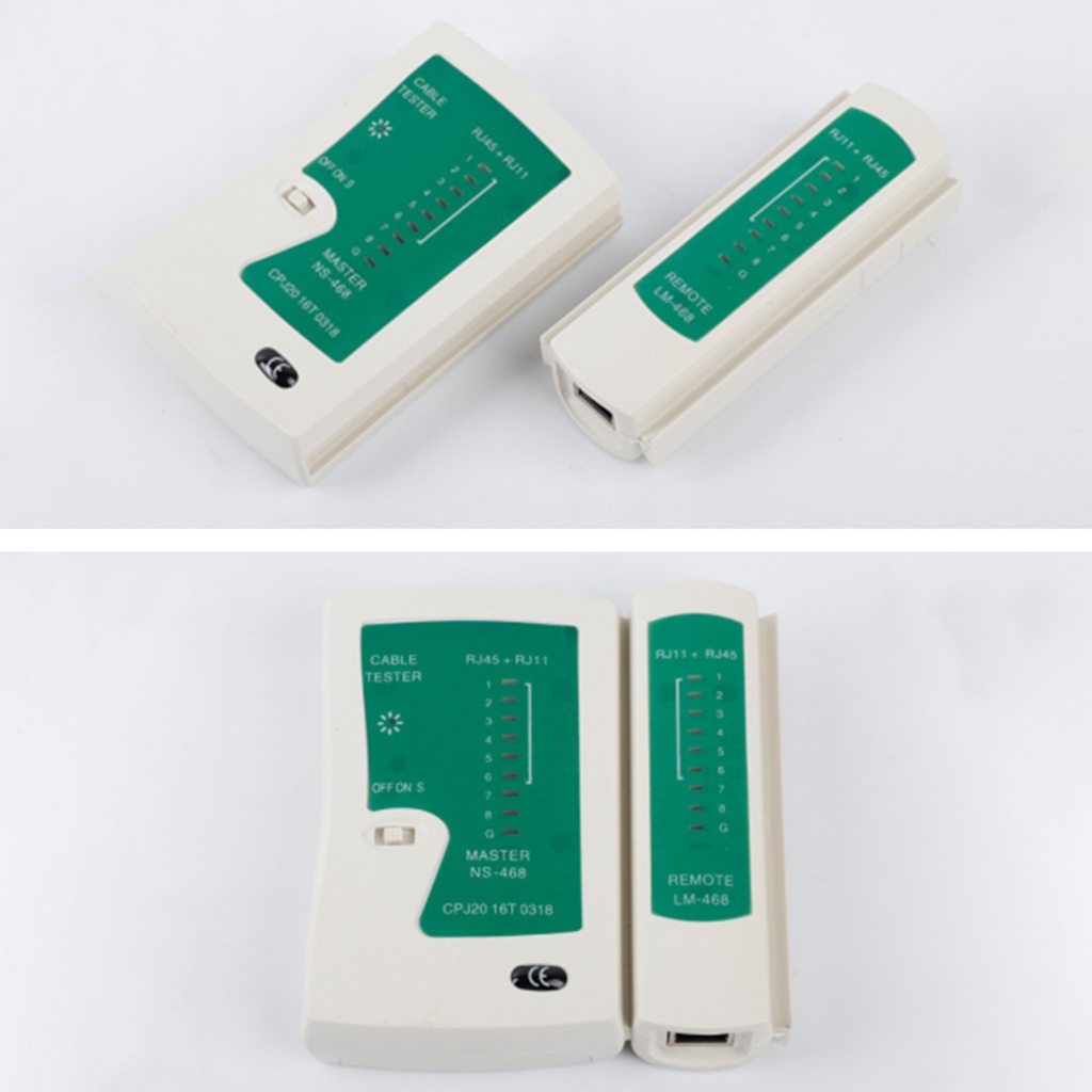 Thiết Bị Kiểm Tra Mạng 3 Cổng RJ45 RJ11 RJ12 LAN Đa Năng Cho Văn Phòng