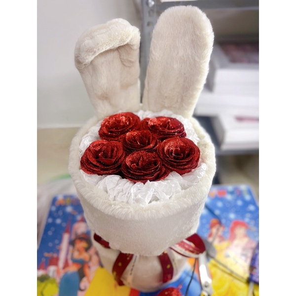 Bó hoa sáp tai thỏ