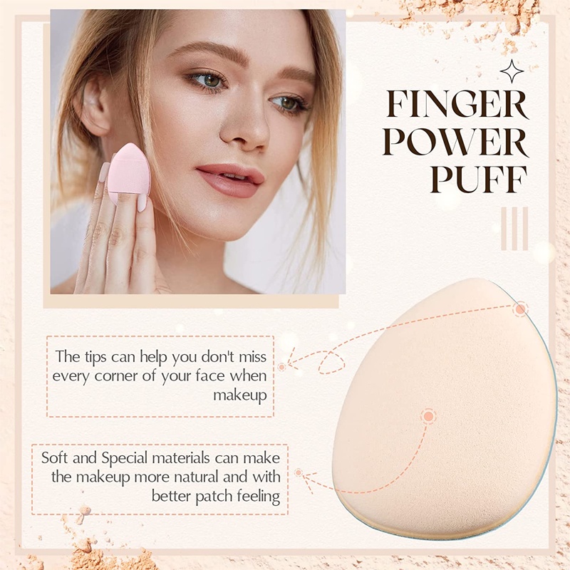 Irislove 1 Mút Trang Điểm Hình Giọt Nước Mini Tiện Lợi Dành Cho Nữ