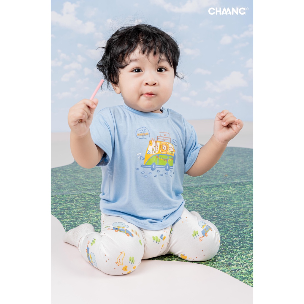 Chaang bộ cộc quần dài cho bé SS23D01