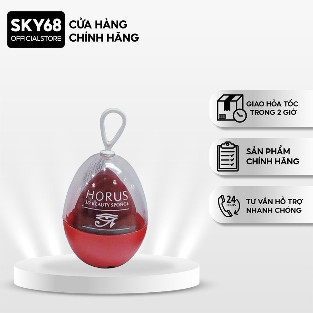 Mút trang điểm Horus 3D Beauty Sponge - Giọt Nước
