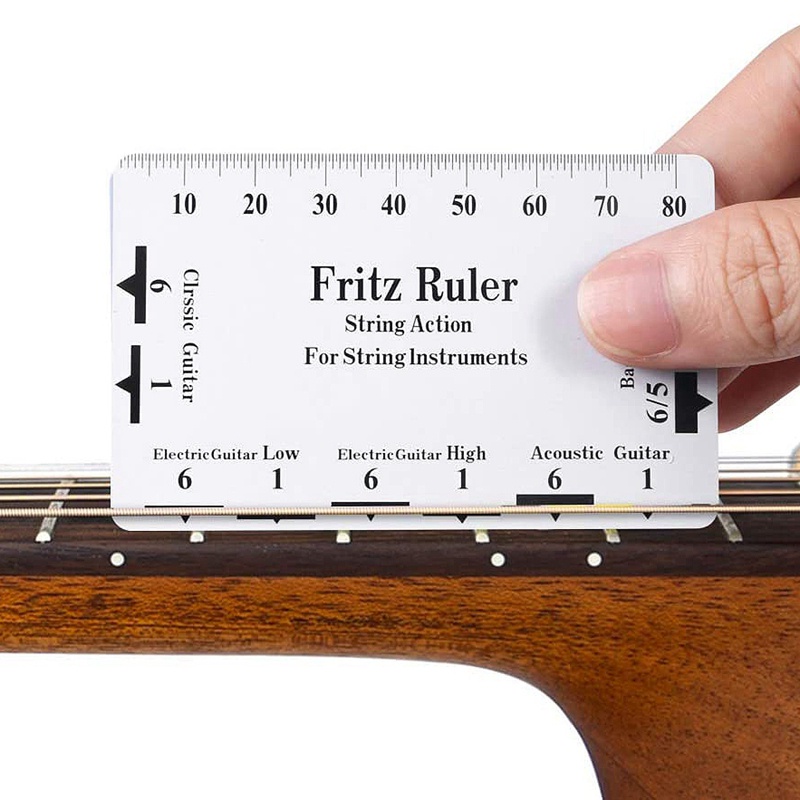 Bộ 9 Dụng Cụ Đo Dây Đàn + Thước Đo Dây + Cầu Ngựa Đàn guitar