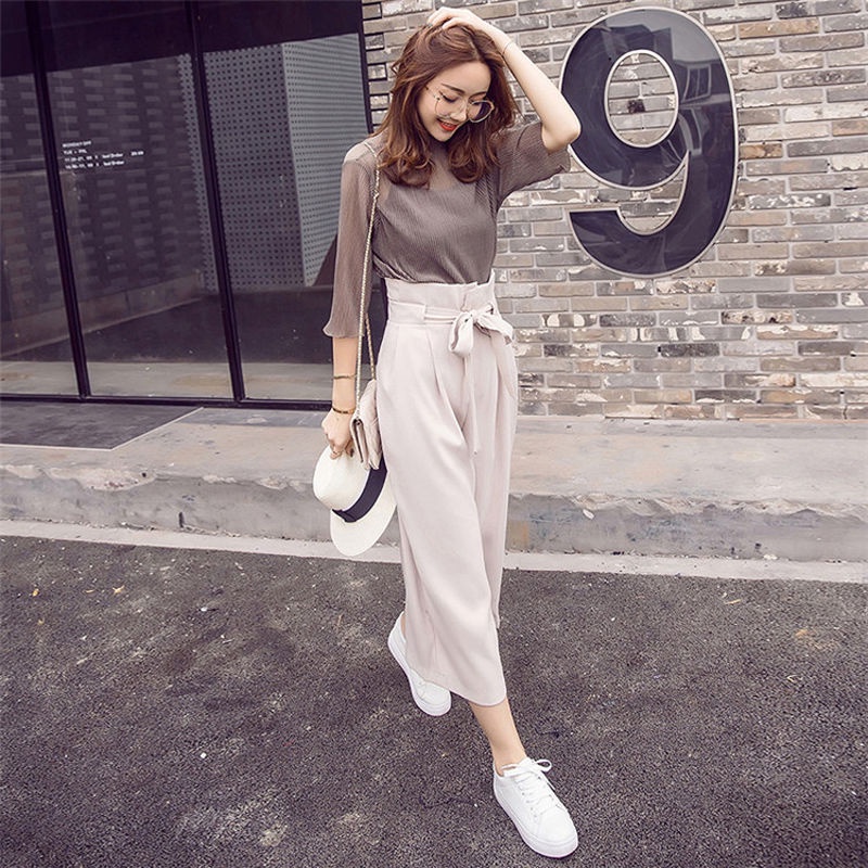 Bộ Đồ Thời Trang Mùa Hè Hàn Quốc 2023 Dáng Ôm Cỡ Lớn Cho Nữ