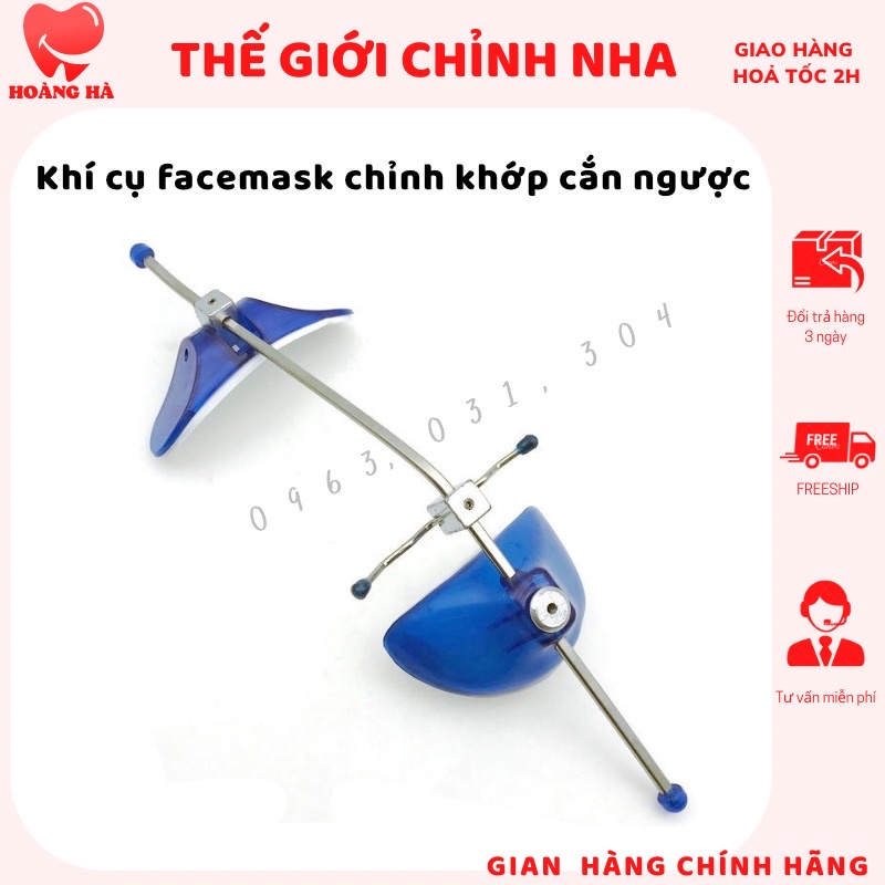 Facemask chỉnh căn ngược facemask chỉnh khớp cắn hạng 3 chỉnh nha niềng răng