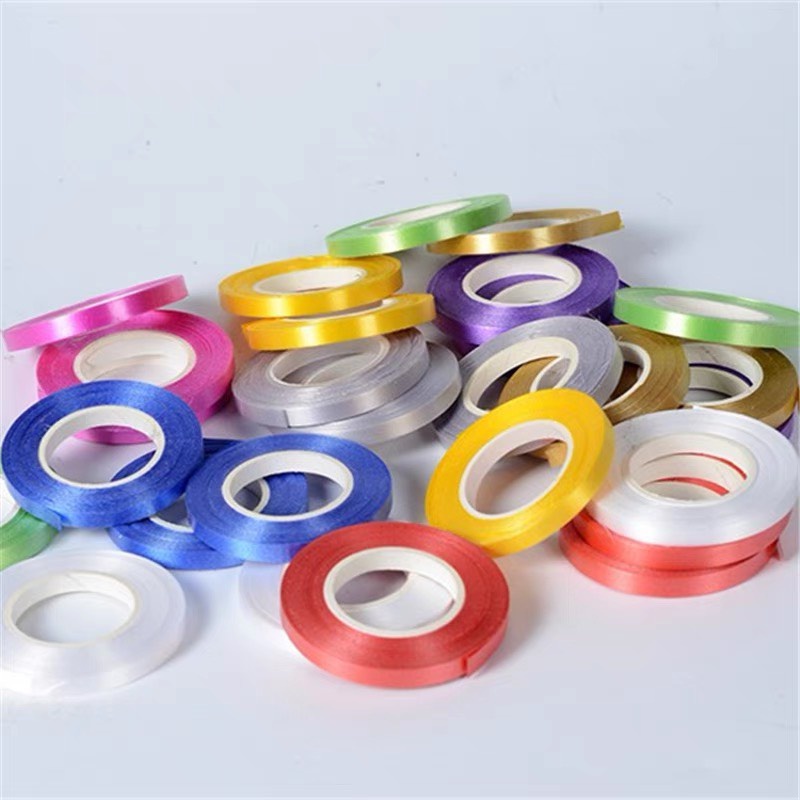 CUỘN RUY BĂNG BẢN 5MM, DÀI 10M DÙNG KẾT BÓNG, BUỘC ĐUÔI BÓNG, TRANG TRÍ ĐA NĂNG