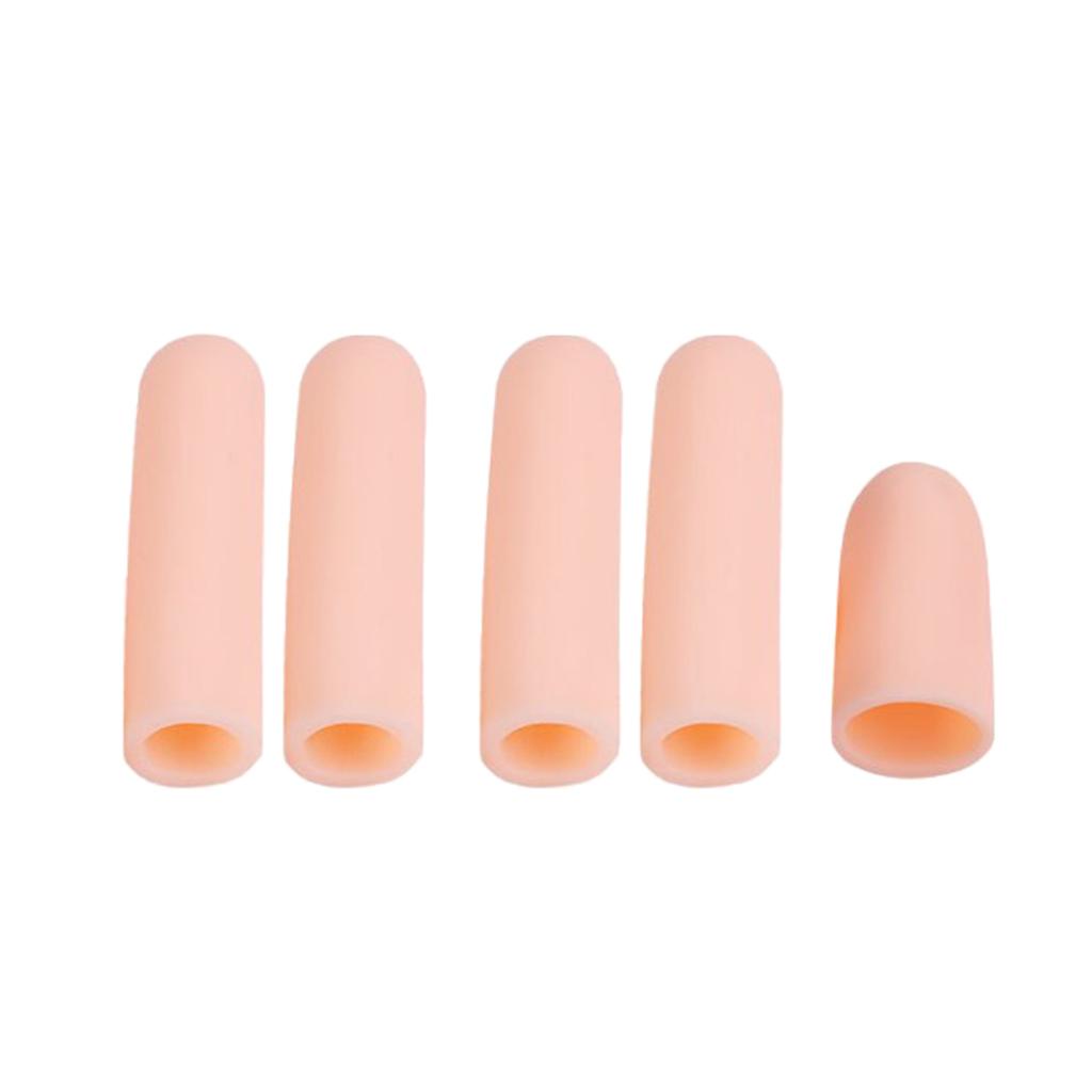 10Pcs Silicone Thumb Protector Splint Finger Sleeves Cover