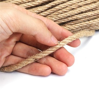 Cuộn 50 mét Dây thừng 5mm dây thừng trang trí, dây đay, làm đồ handmade, decor, trang trí, cào móng mèo