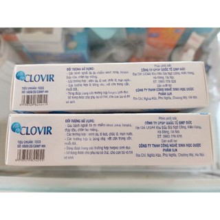 Gel Bôi Ngoài Da BẠC CLOVIR