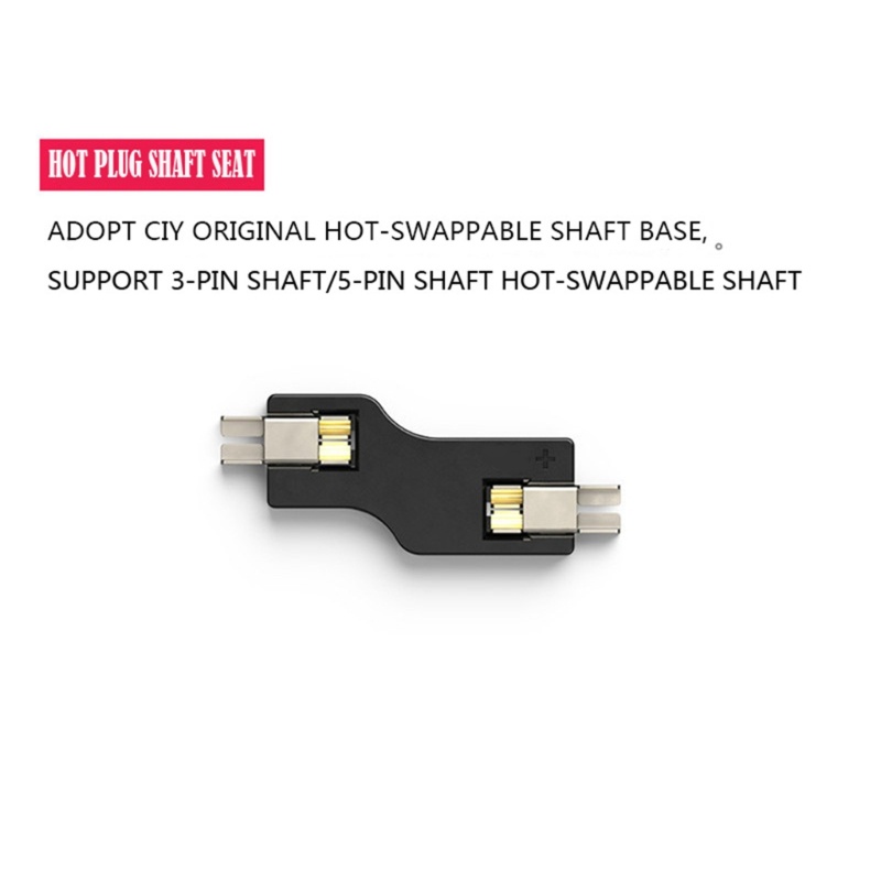 Bộ Bàn Phím Cơ 68 Phím 2 4G Hai Chế Độ Với 3 5 Chấu Cho Cherry Gateron Kailh