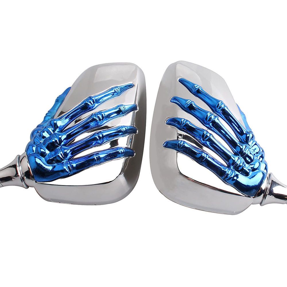 Kính Chiếu Hậu 8 / 10mm Hình Bàn Tay Ma Độc Đáo Cho Xe Mô Tô