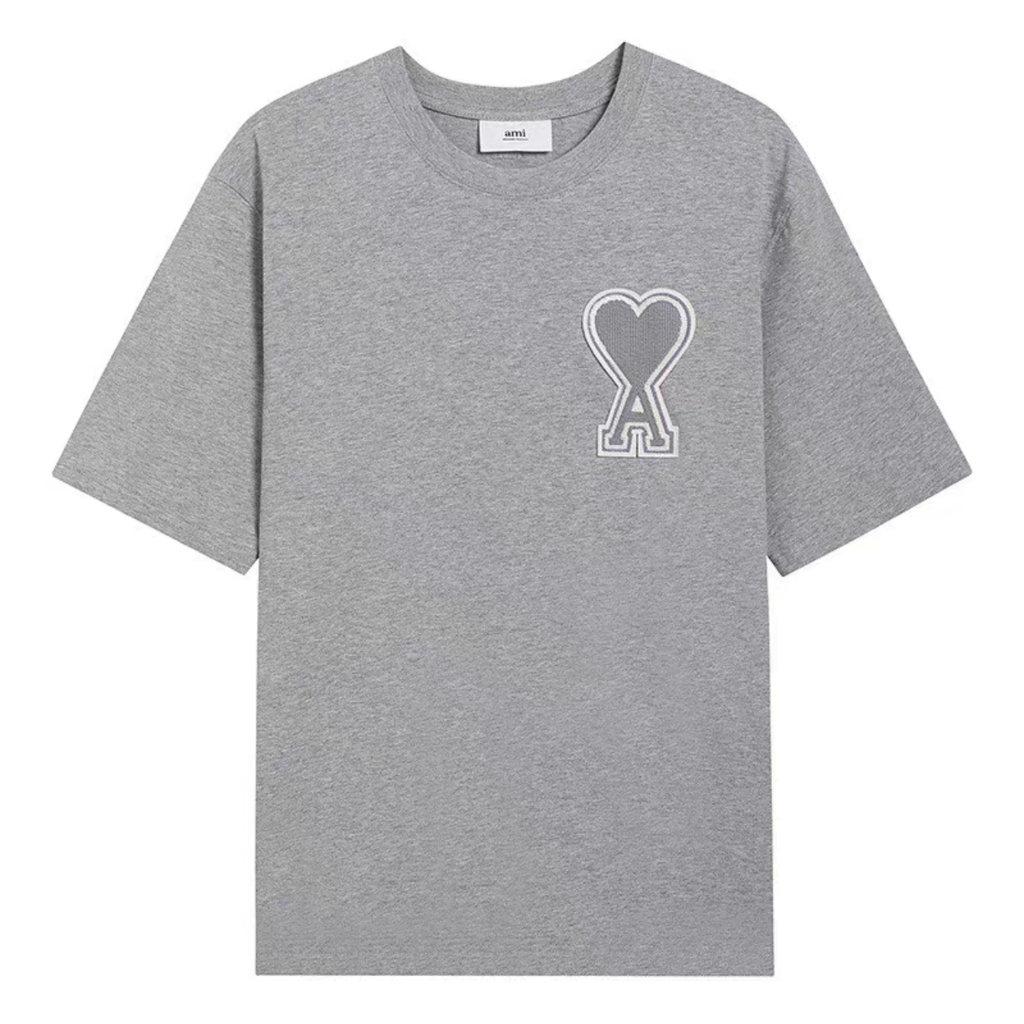 Áo Thun Tay Ngắn Màu Trơn In Chữ Thời Trang Xuân Hè Cho Cặp Đôi