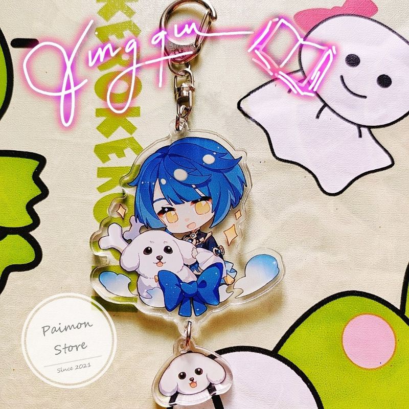 Xingqiu móc khóa Genshin Impact m5