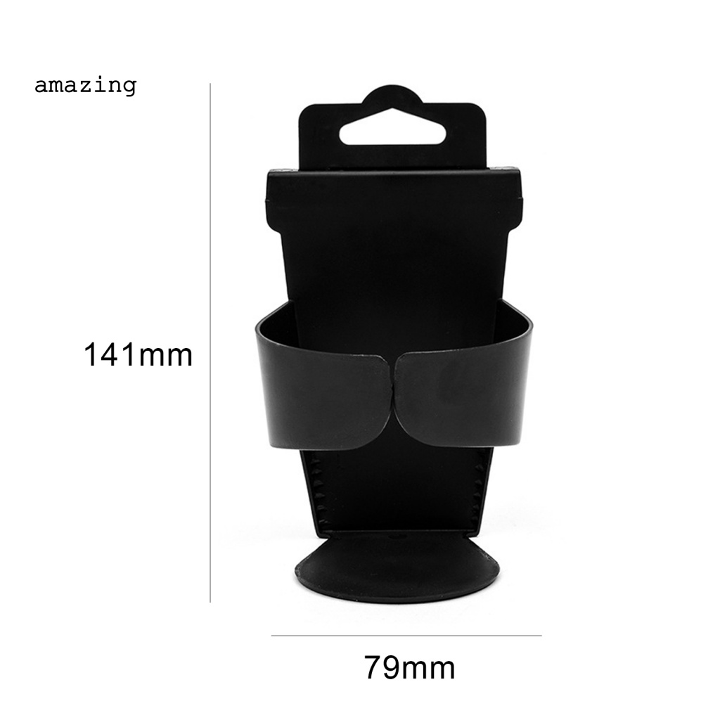 Bộ 2 Giá Đỡ Bình Nước / Cốc Nước / Đồ Uống Gắn Cửa Xe Hơi / Xe Tải Màu Đen Thông Dụng