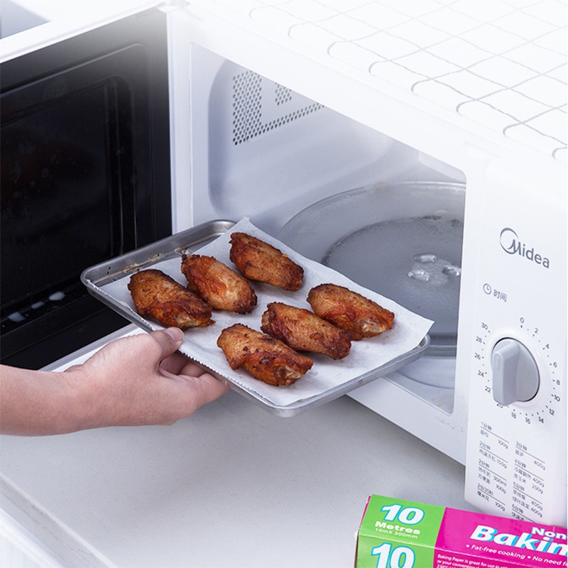 Chảo Giấy Nướng BBQ Kèm Lò Vi Sóng Chống Thấm Dầu