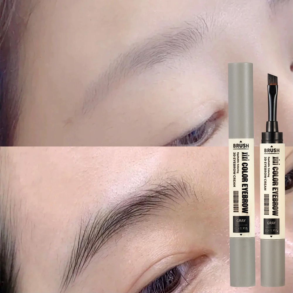 Kem Nhuộm Lông Mày Xixi 4 Màu Tùy Chọn Chống Nước Lâu Trôi Dành Cho Nữ