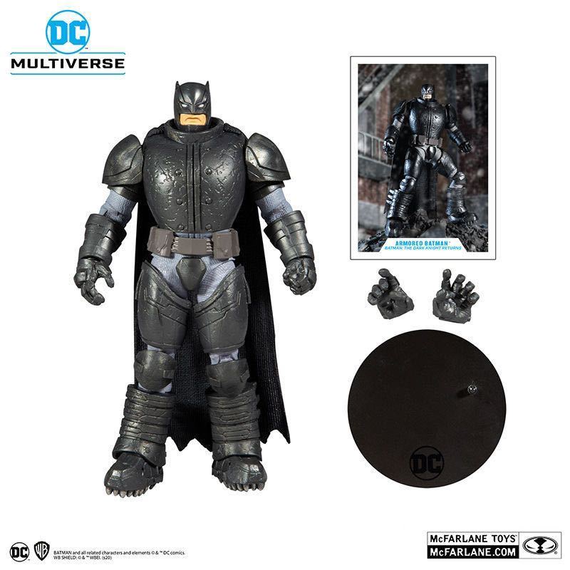 MCFARLANE Justice League Superman Batman Kinetic Má Hồng