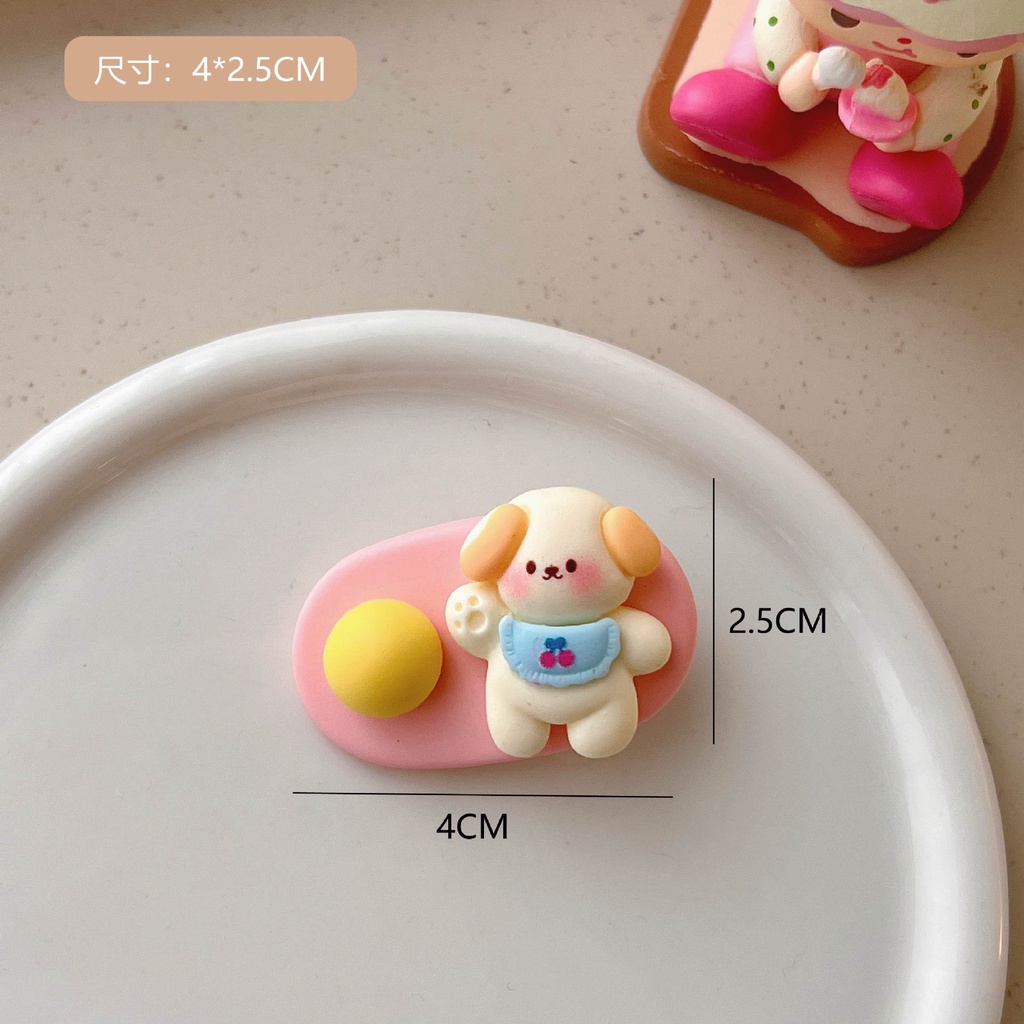 Kẹp Tóc Hình Gấu / Mèo Dễ Thương Thời Trang Cho Nữ