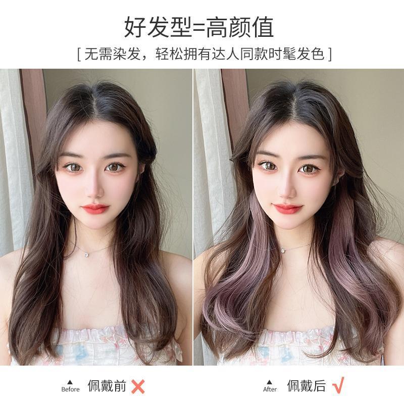 Tóc giả MISS FANCY nhuộm màu ấn yuowngj dài 60cm thời trang cao cấp