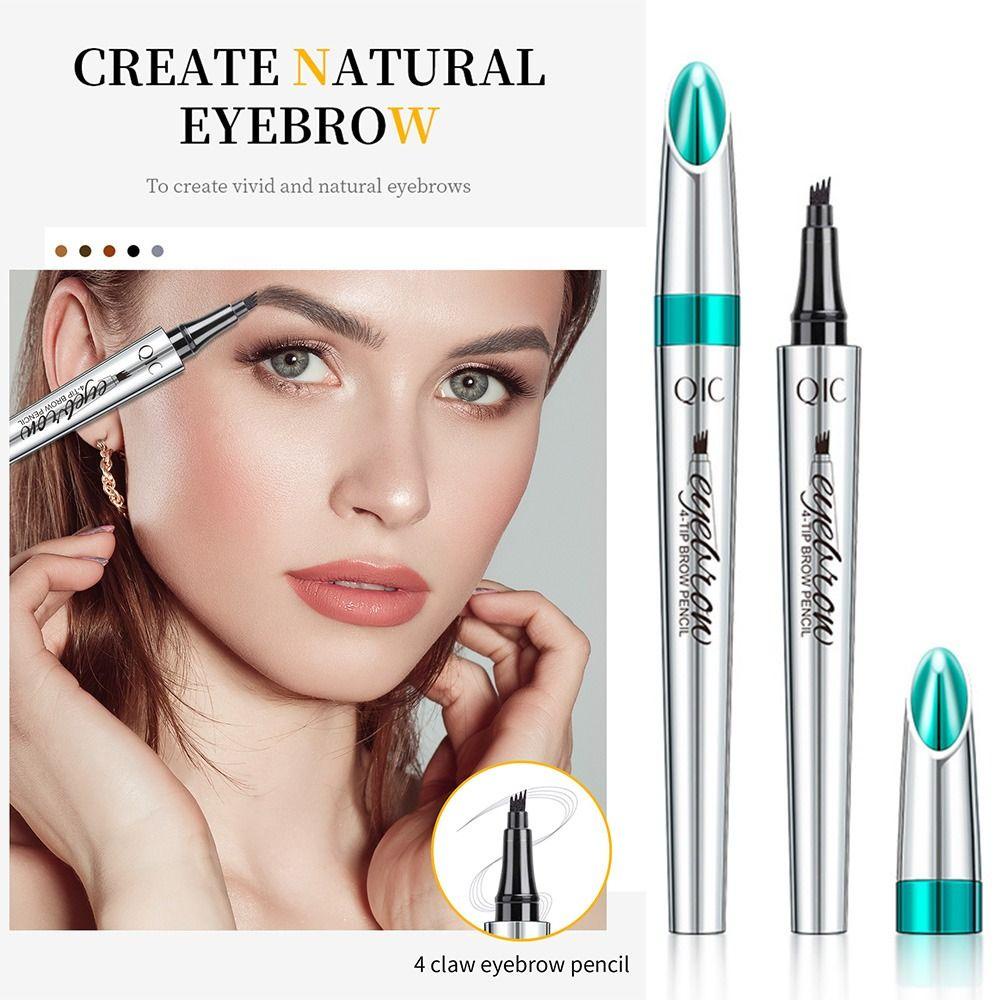 Bút Kẻ Lông Mày 3d Lâu Trôi Chống Nhòe EBINLANDS