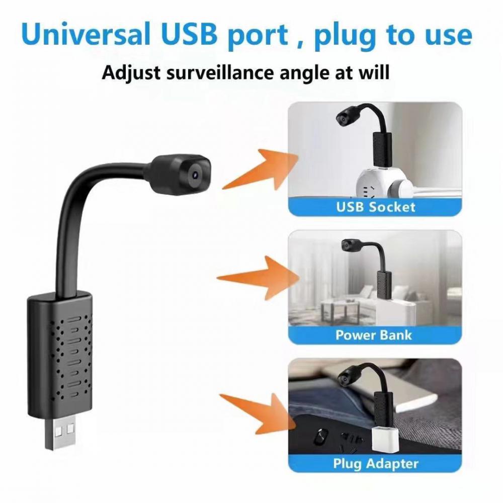 Máy Quay Phim mini 1080p Kết Nối wifi Không Dây Có Tầm Nhìn Ban Đêm