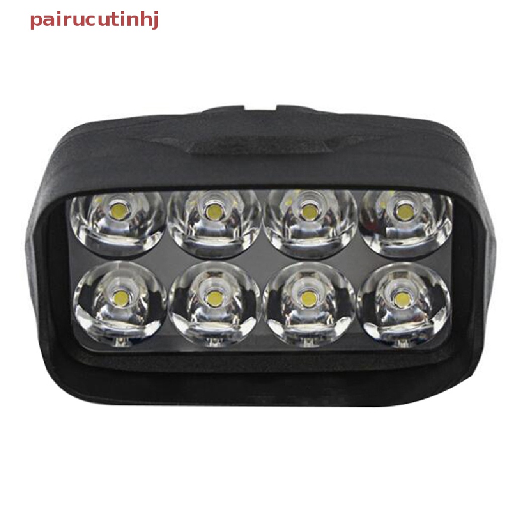 1 Cặp Đèn Pha 8 Bóng LED Siêu Sáng Chất Lượng Cao Cho Xe Hơi Xe Máy