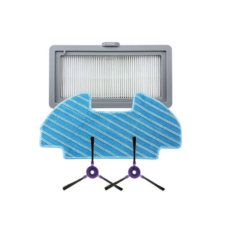 Samsung VR05R5050WK / Midea i5 Young / I9 EYE / K50 Chổi Lau Chính & Tấm Lọc Chổi Bên Cho