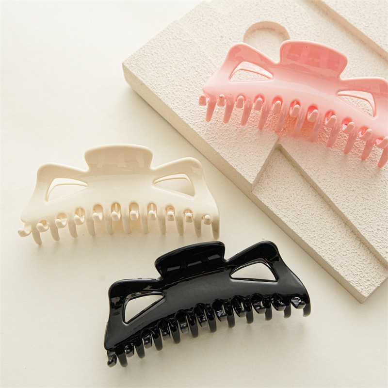 Kẹp Tóc Hình Cá Mập Cỡ Lớn Dày Dặn Đa Năng Cho Nữ Mã 2023