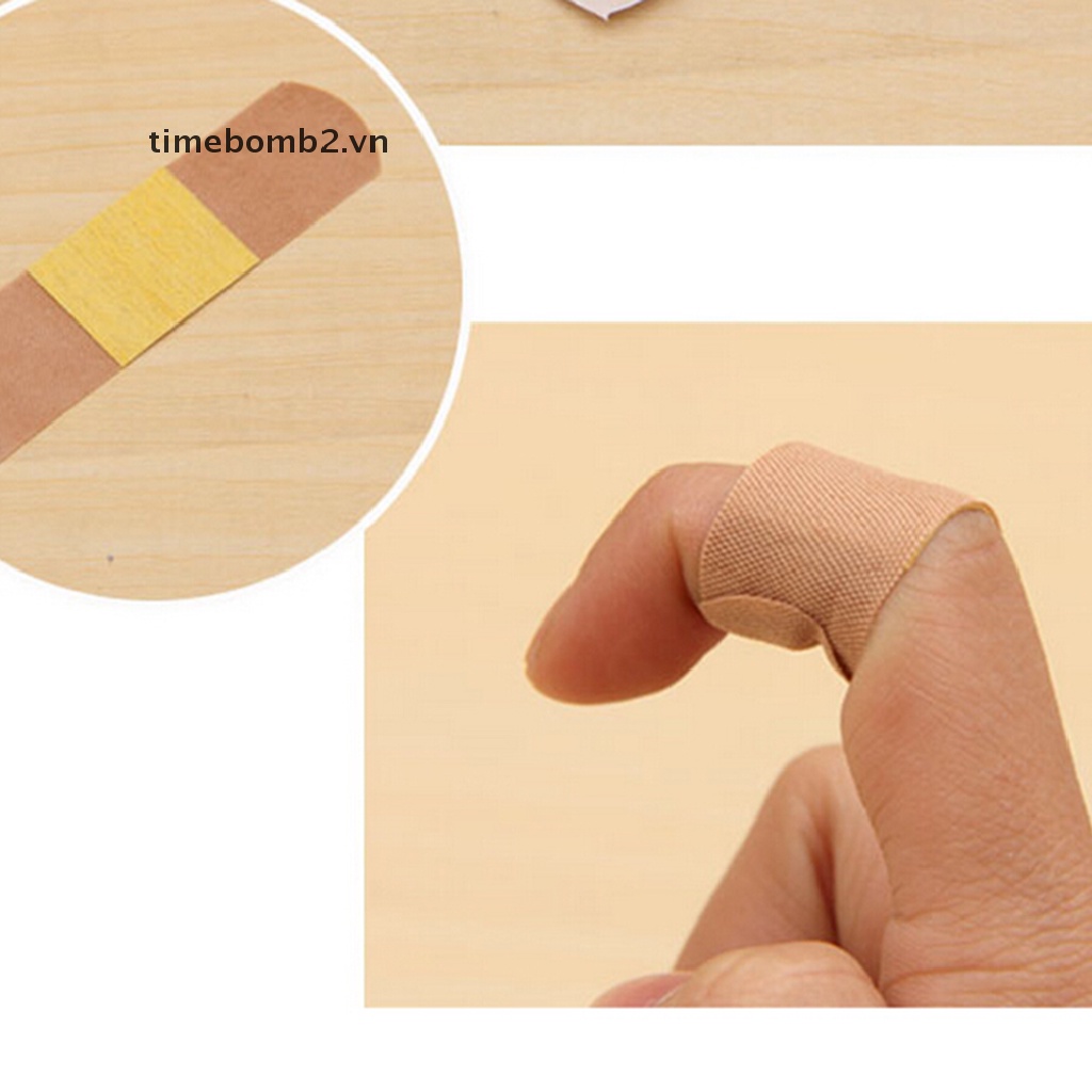 Set 20 Băng Keo Dán Hỗ Trợ Chữa Vết Thương 8.5 * 2.8CM