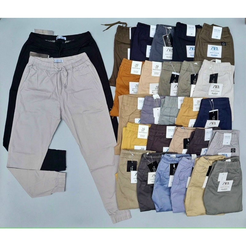 QUẦN KAKI NAM JOGGER BO CHÂN CO GIÃN VẢI CHẤT BAO ĐẸP HÀNG ĐẸP Y HÌNH