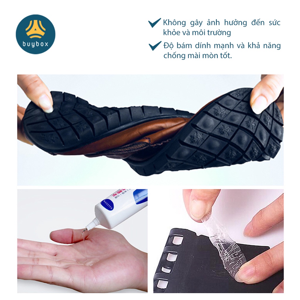 Keo dán giày bền chặt, chống thấm hiệu quả, thiết kế dạng kim dễ dàng sử dụng, tiện lợi - BuyBox - BBPK323