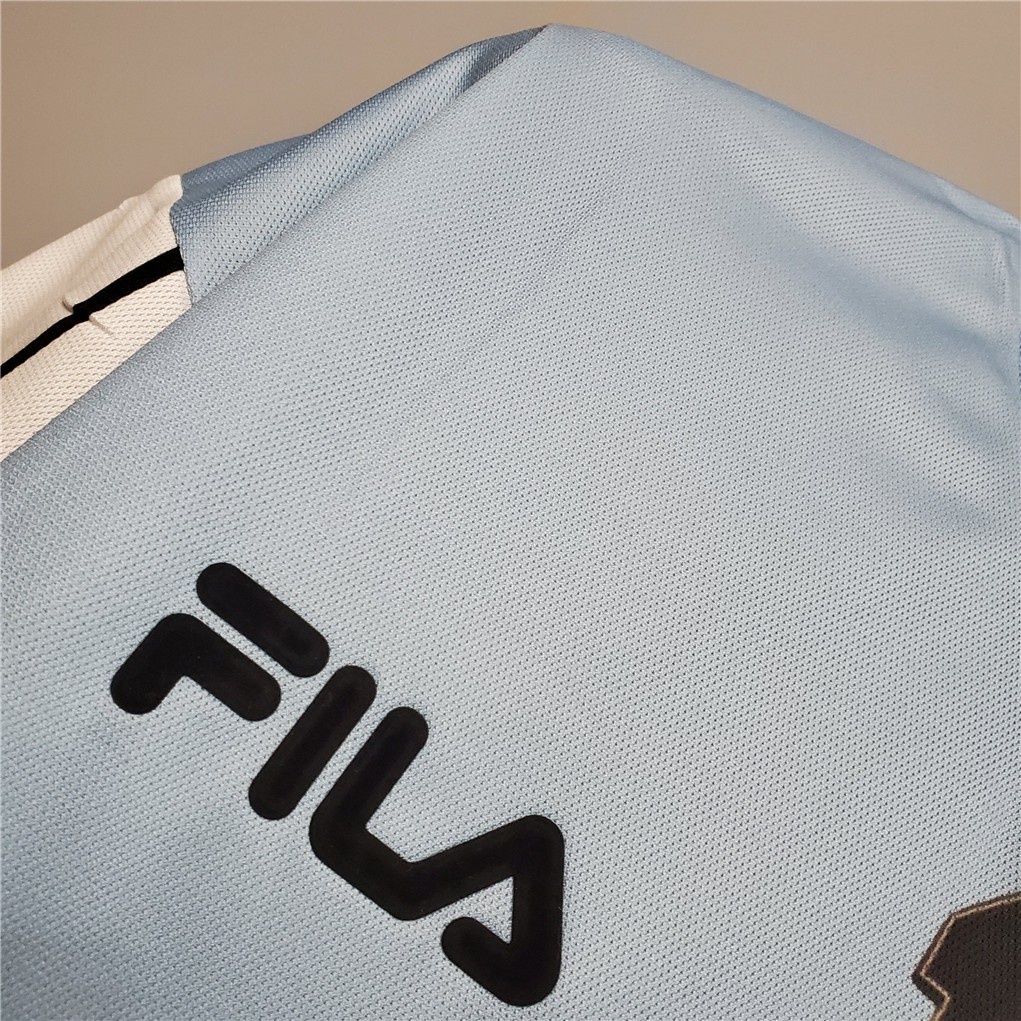 2001 Argentina Maradona #Bộ Đồ Đá Banh Phiên Bản Kỷ Niệm 10 Năm Phong Cách Retro