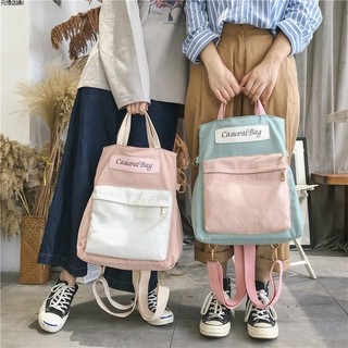 [ ORDER ] Balo ulzzang cặp sách đi học, ba lô kiêm túi xách thời trang nữ kiểu dáng hàn quốc