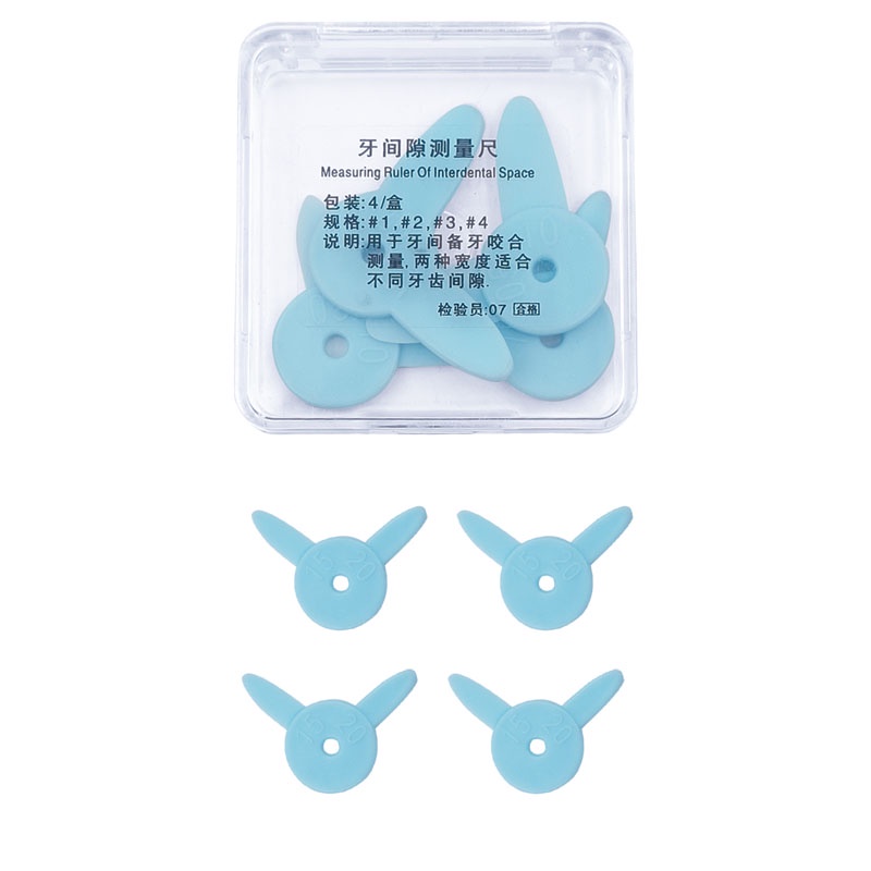 Set 4 Thước Đo Răng Chuyên Dụng Cho Nha Khoa