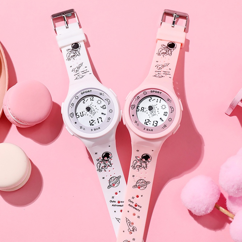 Đồng Hồ Điện Tử LED Thể Thao Chống Nước Trẻ Trung Thời Trang Cho Nam Nữ