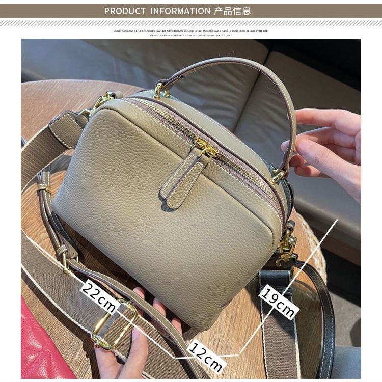 Túi Xách Đeo Vai Hình Vuông Cỡ Nhỏ Thời Trang Xuân Hè 2022 Cho Nữ