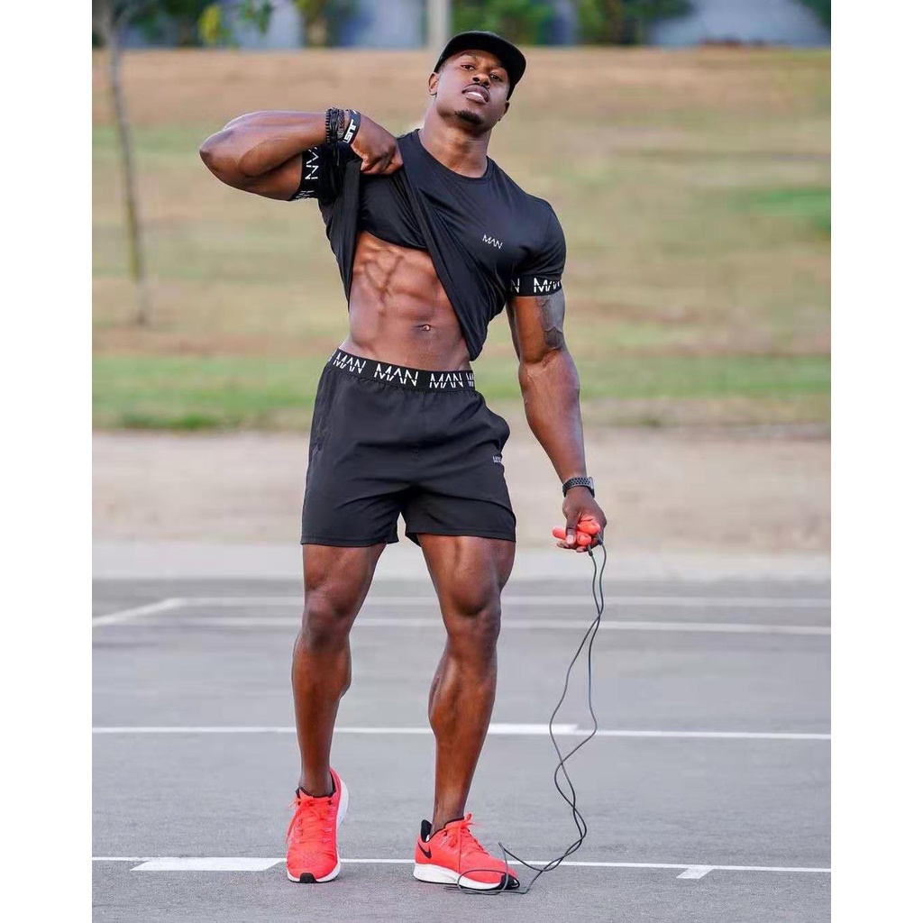 Quần Short Thể Thao Nam Co Dãn Nhanh Khô Thời Trang