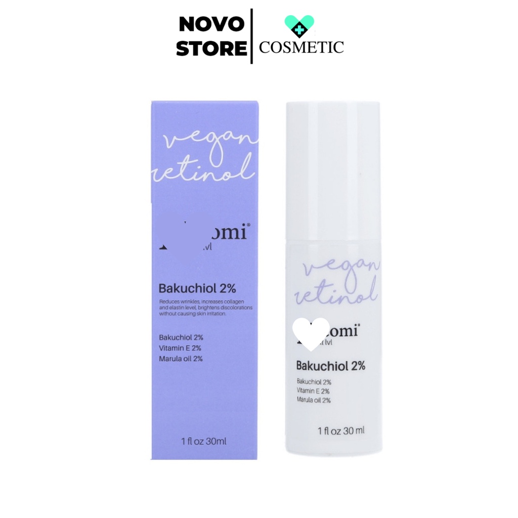 Serum tinh chất Bakuchiol 2% 30ml ( Date 8/2024 ) giúp giảm nếp nhăn mang lại làn da mịn màng hàng nội địa Balan