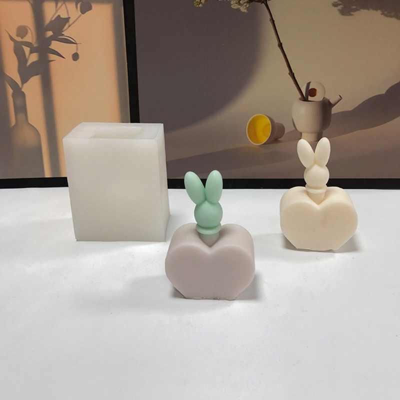 Khuôn Silicone TạO HìNh Thỏ 3D ĐộC ĐáO LàM BáNh Trang Trí