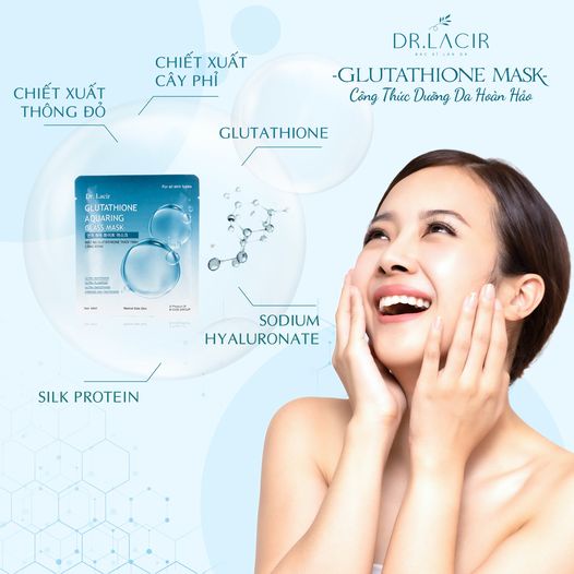 Mặt Nạ Thuỷ Tinh Glutathione Căn Bóng Dr Lacir