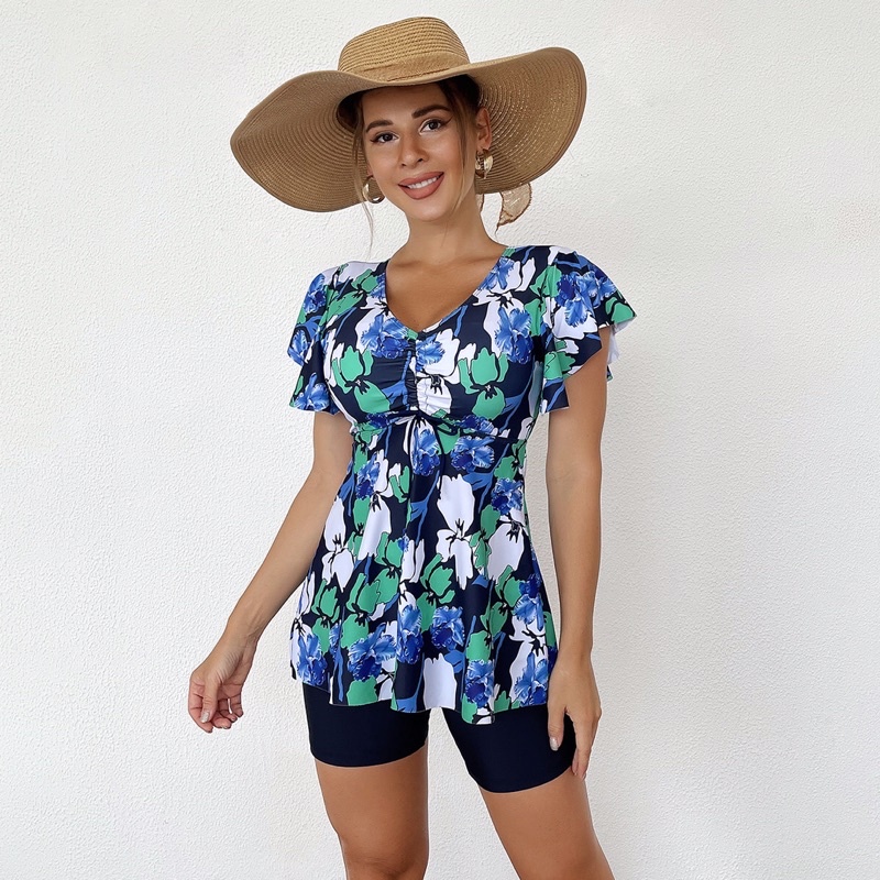 Hình thật- Đồ bơi cho mẹ/ đồ bơi cho người trung niên MS 07