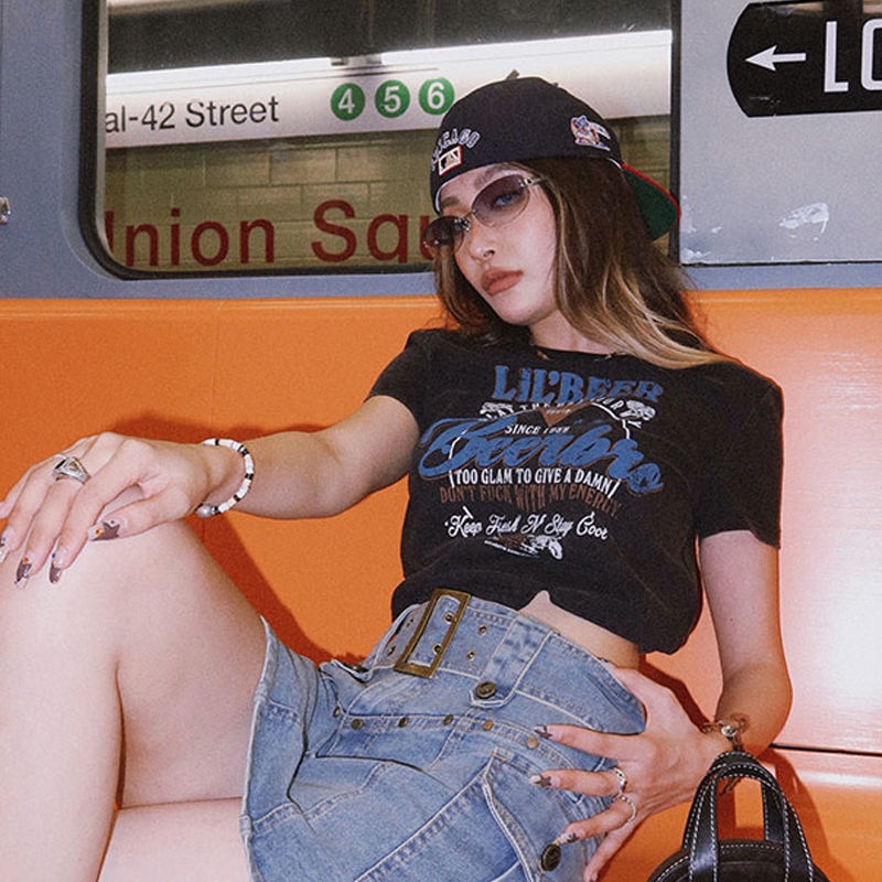 COZOK Áo Thun Ngắn Tay In Họa Tiết Thời Trang Trẻ Trung